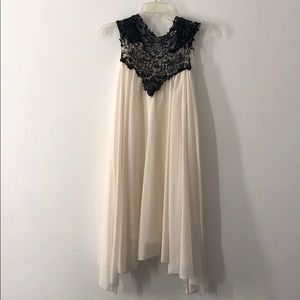 Elegant cream dress